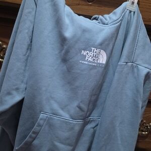 The North Face Light Blue Pullover Hoodie
